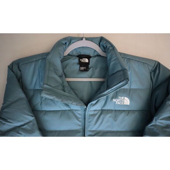 The North Face NF0A84HZ10M Men's Sz L Algae Blue Aconcagua 3 Puffer Jacket - Picture 3 of 10
